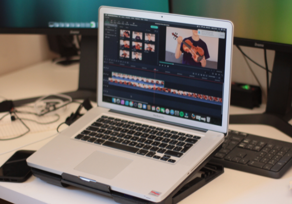 video editing and production